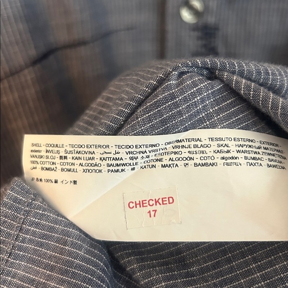 DESIGUAL Stripe Embroidered Shirt with Contrasting Pocket | Small | Unisex | - Picture 7 of 8